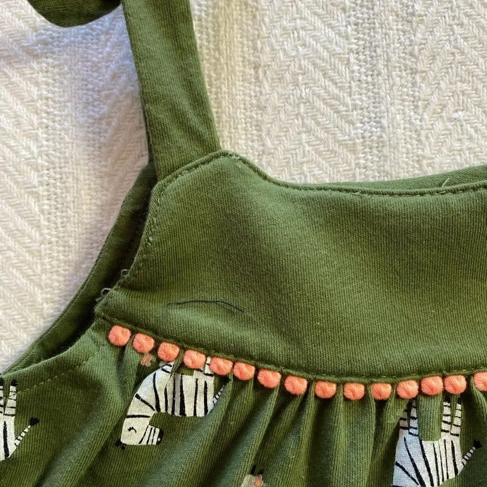 Carter’s Baby Zebra Printed Sunsuit